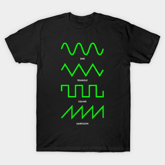 WAVEFORMS T-Shirt by equiliser